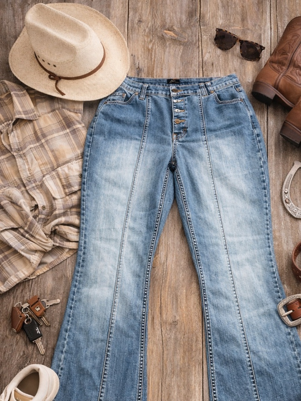 Light Washed Bailey's Point Women’s Jeans